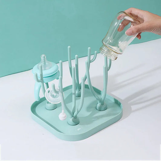 Minimalist Easy To Clean Baby Bottle Drying Rack 